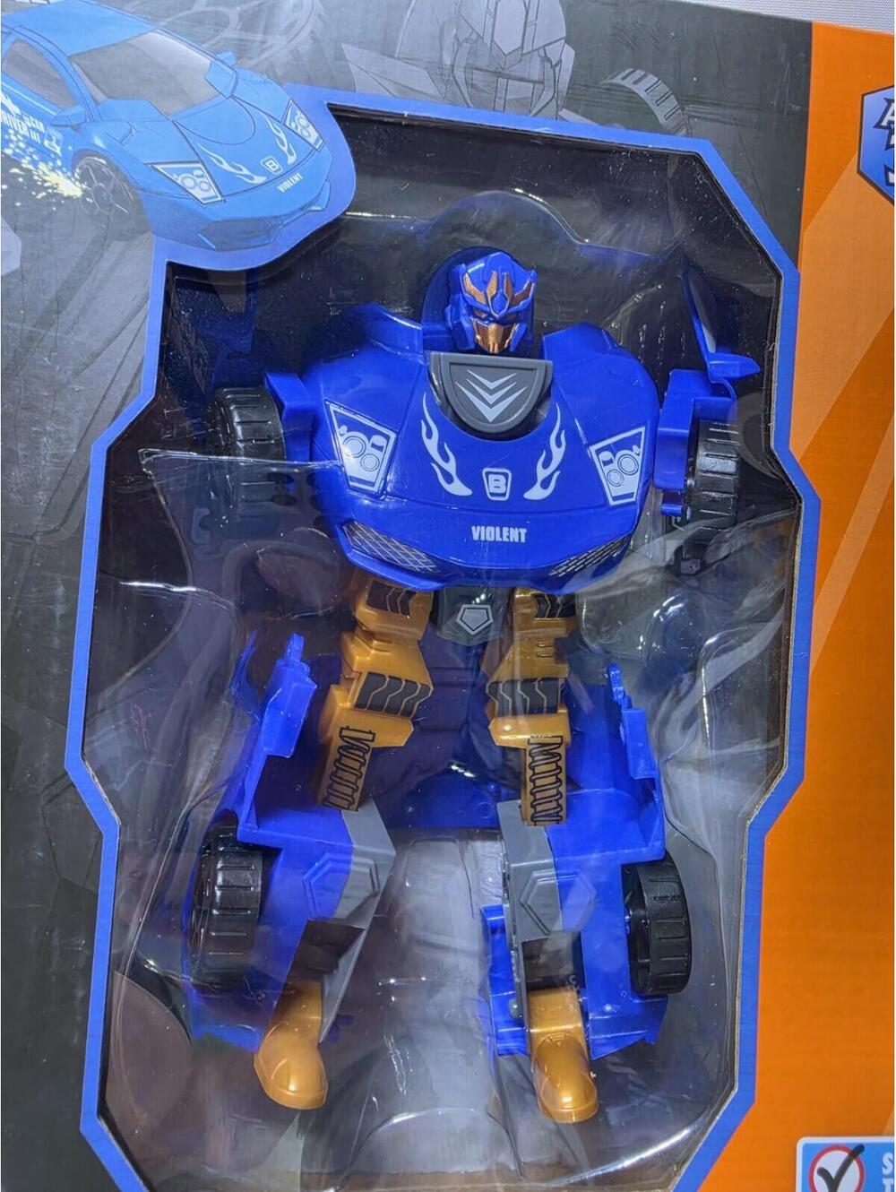 WheelBots Transforming Robots to Cars 3-Pack Set Thunder Storm Lightning Age 3+ - Picture 4 of 9